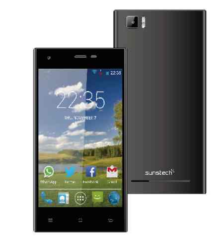 Smartphone Sunstech Usun 250 45 Quad Core 4gb Negro